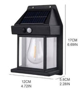 Solar Tungsten Filament Wall Lamp