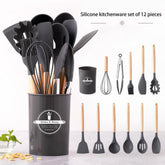 12 Piece Silicone Spatula Set in Pakistan | Kitchen Cooking Tools