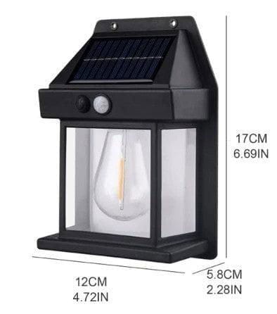 Solar Tungsten Filament Wall Lamp