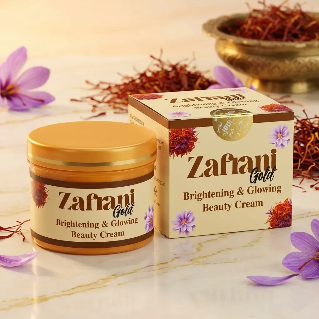 Zafrani Gold Whitening Cream in Pakistan | Korean Formula