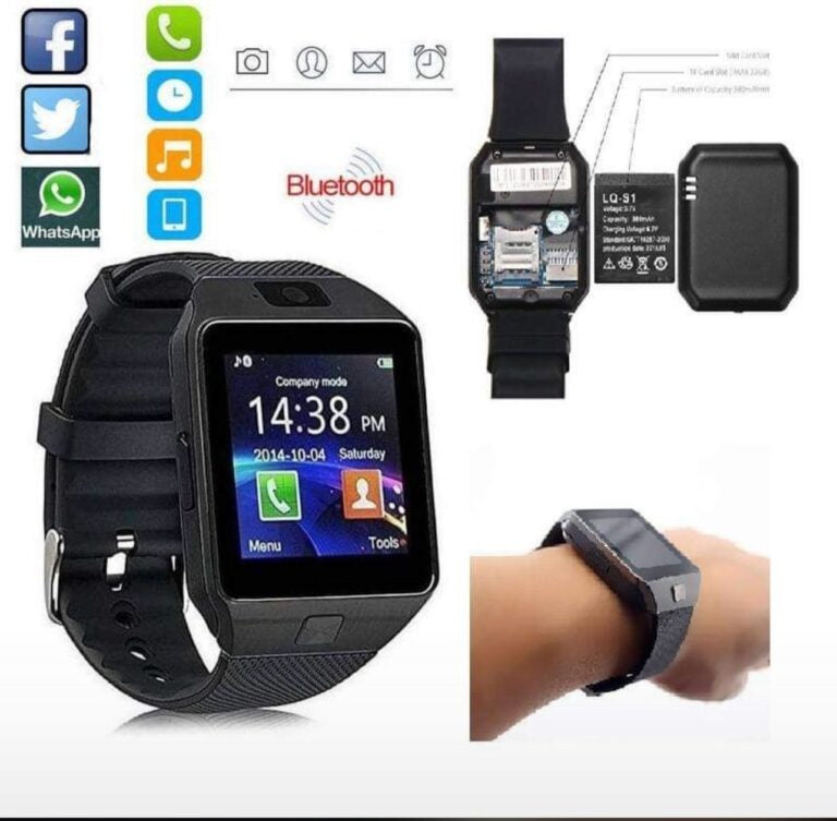 DZ09 Smartwatch - Calling, SMS, Bluetooth, Camera